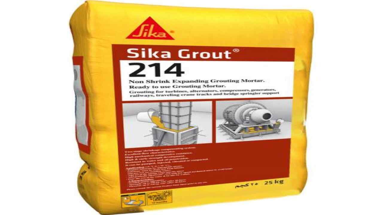 Sika Grout 214 _ uses and advantages _ and the best distributor for Sika Egypt, specialized in trading and contracting (Stc)